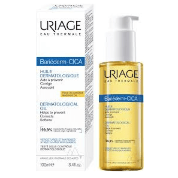 URIAGE ACEITE ESTRÍAS Y CICATRICES BARIÉDERM-CICA OIL 100ML DET. 2