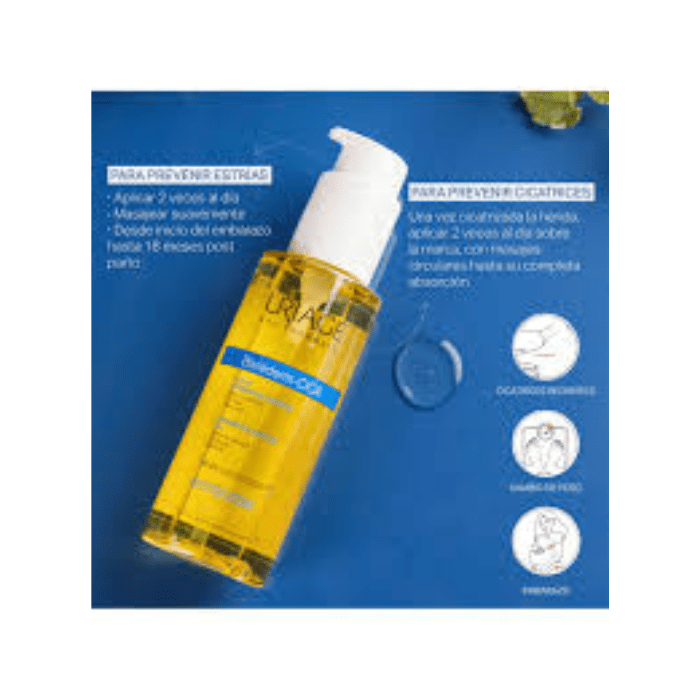 URIAGE ACEITE ESTRÍAS Y CICATRICES BARIÉDERM-CICA OIL 100ML DET.2