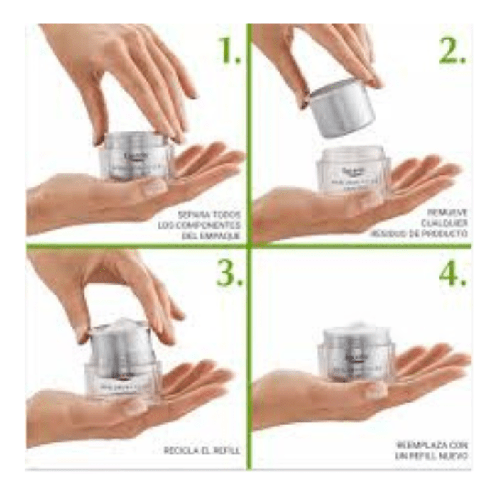 EUCERIN HYALURON FILLER +3X EFFECT CREMA NOCHE 50 ML REFILL DET.1