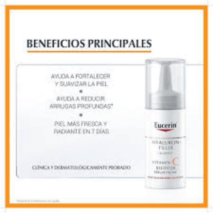 EUCERIN BOOSTER ANTI EDAD HYALURON FILLER VITAMINA C 8ML2