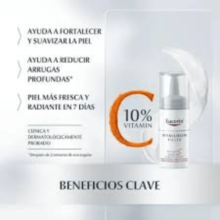 EUCERIN BOOSTER ANTI EDAD HYALURON FILLER VITAMINA C 8ML1
