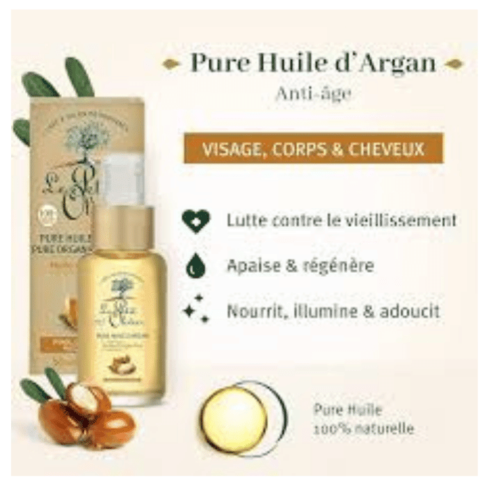 LE PETIT OLIVIER ACEITE DE ARGÁN ORGÁNICO - CUERPO / ROSTRO / CABELLO 50 ML3