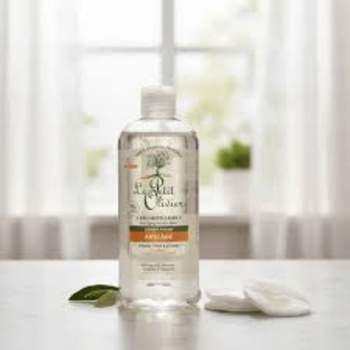 LE PETIT OLIVIER AGUA MICELAR DESMAQUILLANTE ARGÁN ANTI AGE WITH VITAMINA C + AH 400 ML1