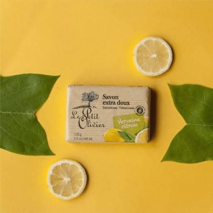 LE PETIT OLIVIER JABÓN EXTRA SUAVE VERBENA Y LIMÓN 100 GRS1