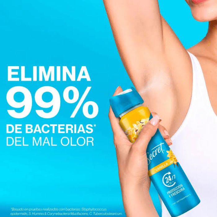 SECRET DESODORANTE SPRAY VAINILLA 150 ML1