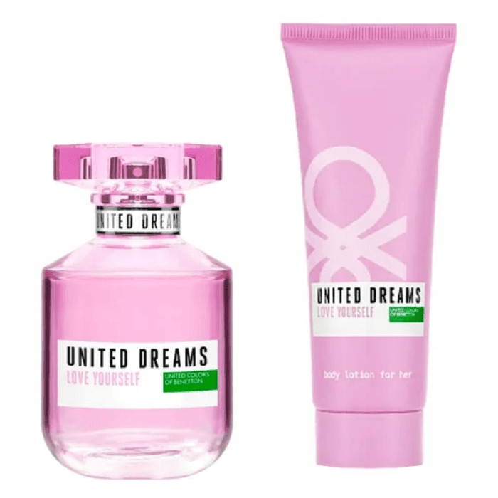 BENETTON LOVE YOURSELF EDT 50 ML + LOCIÓN 100 ML DET.2