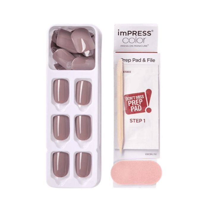 KISS IMPRESS COLOR TAUPE PRIZE DET.2