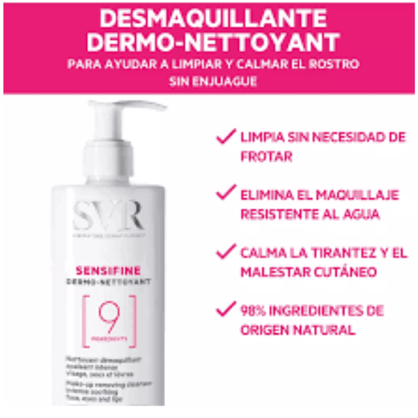 SVR MAKE UP REMOVING CLEANSER FACE, EYES AND LIPS 400 ML6