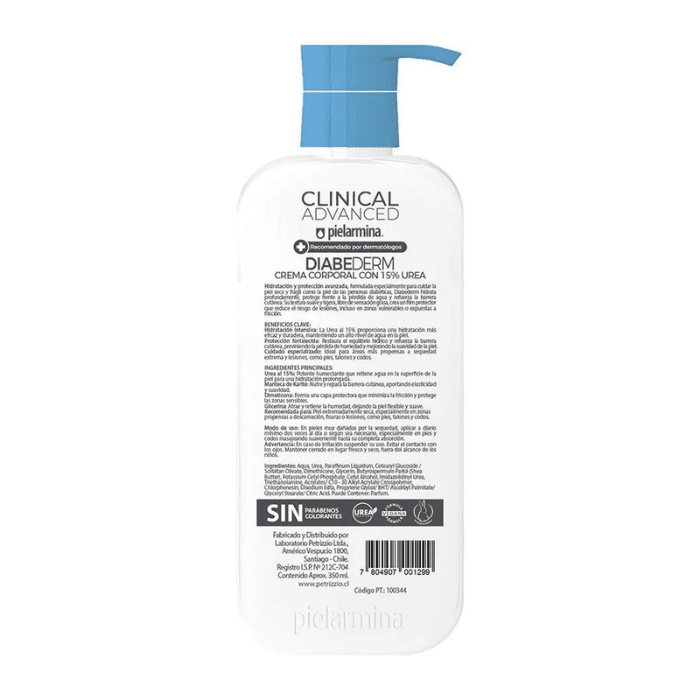 PIELARMINA CLINICAL BODY DIABEDERM 350 ML DET.2