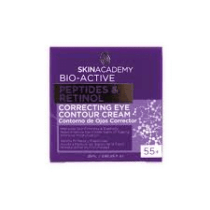SKIN ACADEMY CONTORNO DE OJOS CON PÉPTIDOS Y RETINOL 25 ML.2