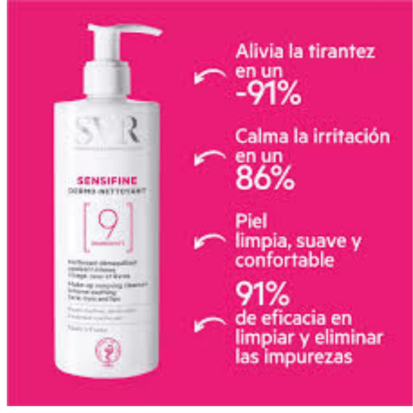 SVR MAKE UP REMOVING CLEANSER FACE, EYES AND LIPS 400 ML3