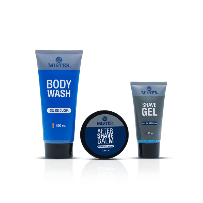 OH! MISTER BODY WASH 150 ML + SHAVE GEL55 ML + AFTER SHAVE BALM 50 GR.2