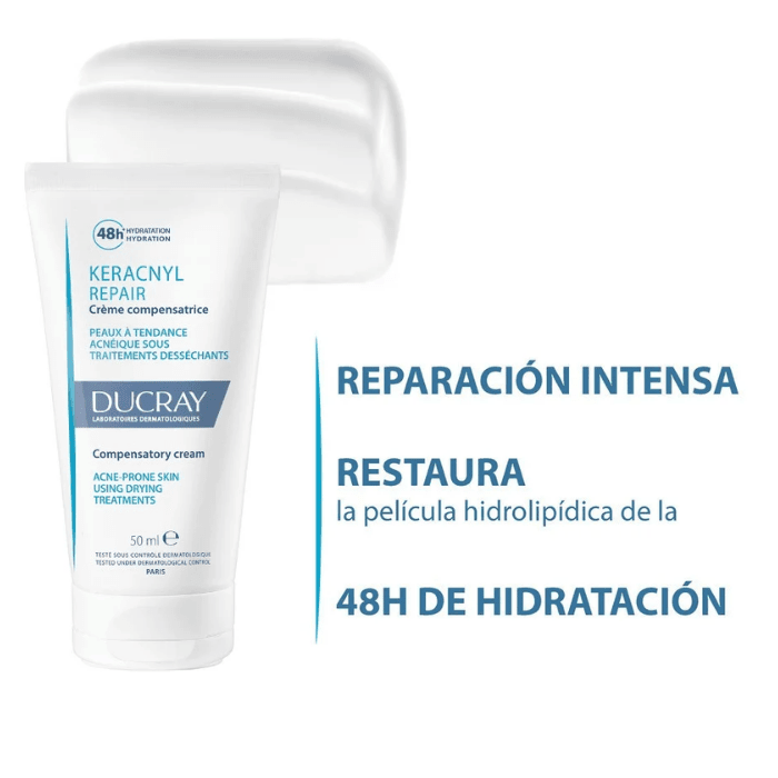 DUCRAY KERACNYL REPAIR CREMA REPARADORA 50 ML DET.3