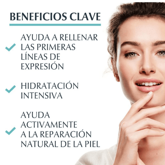 EUCERIN CREMA FACIAL ULTRA LIGHT GEL ÁCIDO HIALURÓNICO ANTI ARRUGAS 50 ML DET.3