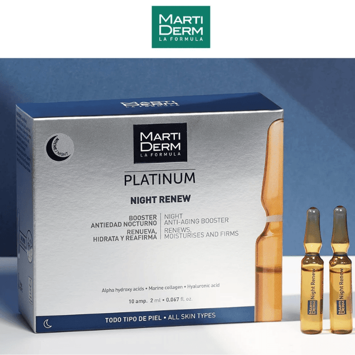 MARTIDERM NIGHT RENEW 10 AMPOLLAS 2 ML DET.3