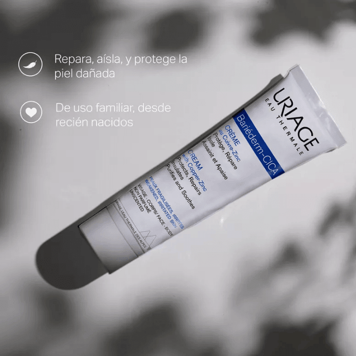 URIAGE CREMA REPARADORA BARIEDERM CON COPPER ZINC 100 ML DET. 0