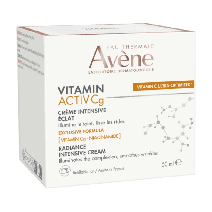 AVENE VITAMIN ACTIV Cg CREMA LUMINOSIDAD INTENSA 50 ML DET. 3