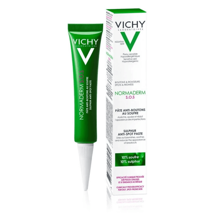 VICHY NORMADERM S.O.S  SULPHUR ANTI - SPOT PASTE 20 GRS.2
