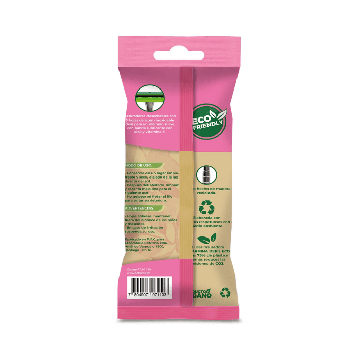 PIELARMINA MÁQUINA DE AFEITAR ECO DEPIL X3.2