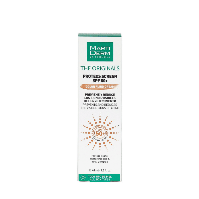 MARTIDERM FLUID CREAM CCOLOR PROTEOS SCREEN SPF 50 + DET. 1