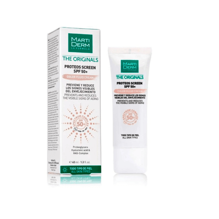 MARTIDERM FLUID CREAM CCOLOR PROTEOS SCREEN SPF 50 + DET.1