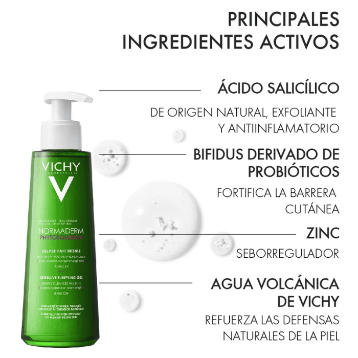 VICHY NORMADERM PHYTOSOLUTION GEL DE LIMPIEZA 400 ML.2