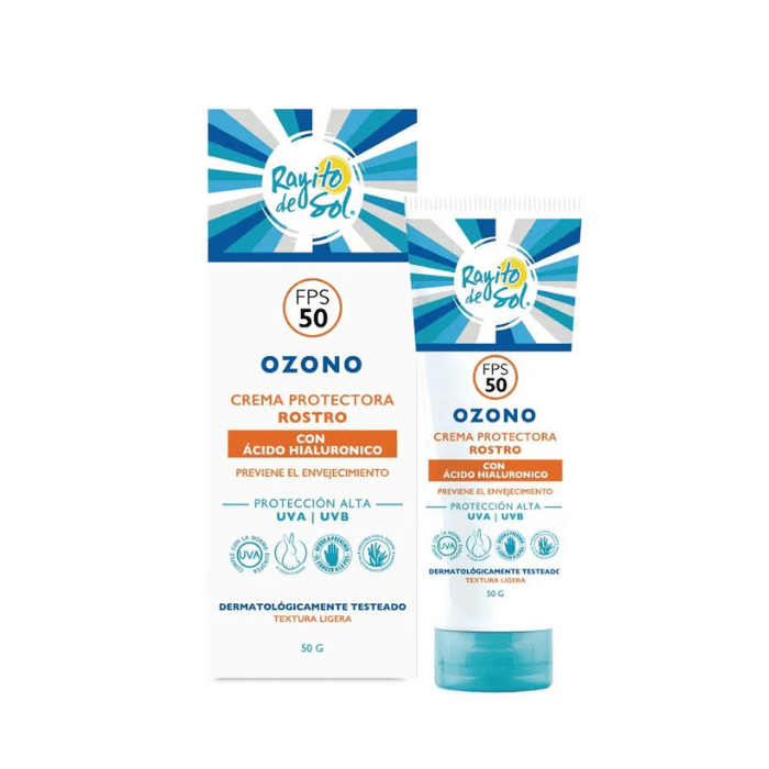 RAYITO DE SOL OZONO FPS50 50G DET. 1