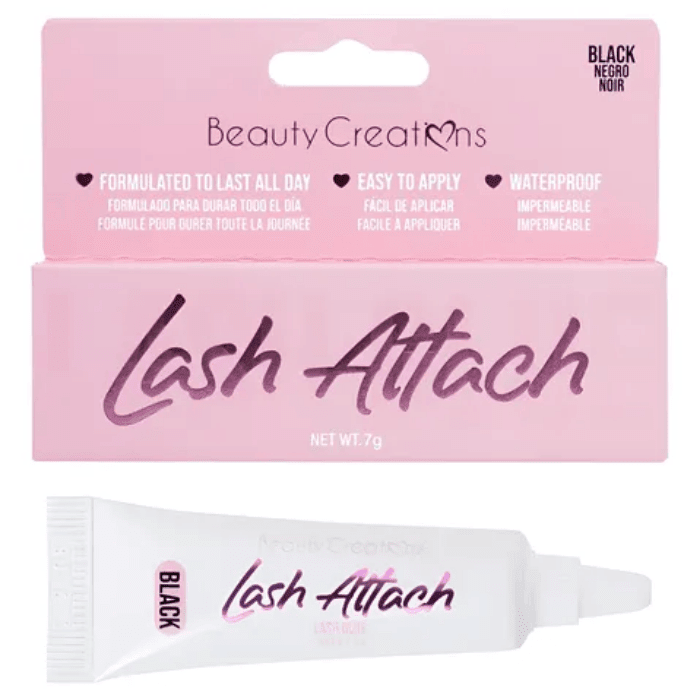 BEAUTY CREATIONS PEGAMENTO DE PESTAÑAS LASH ATTACH NEGRO 7 GRS.2
