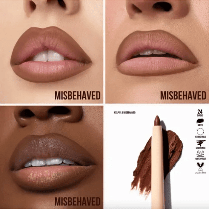BEAUTY CREATIONS DELINEADOR DE LABIOS NUDE X MISBEHAVED2