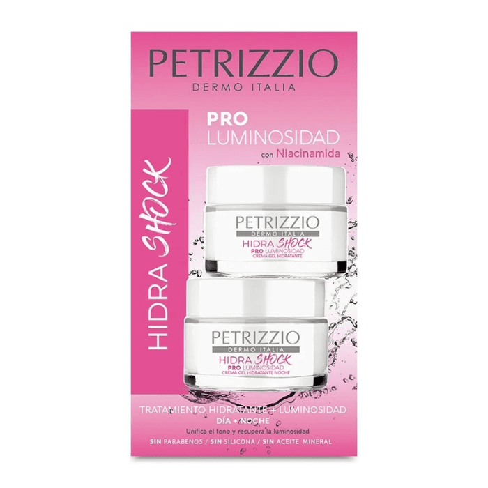 PETRIZZIO PACK HIDRA SHOCK PRO LUMINOSIDAD AM/PM DET.2