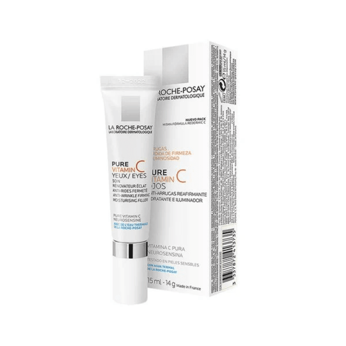 LA ROCHE POSAY CONTORNO DE OJOS ANTIARRUGAS VITAMINA C 15 ML DET.2