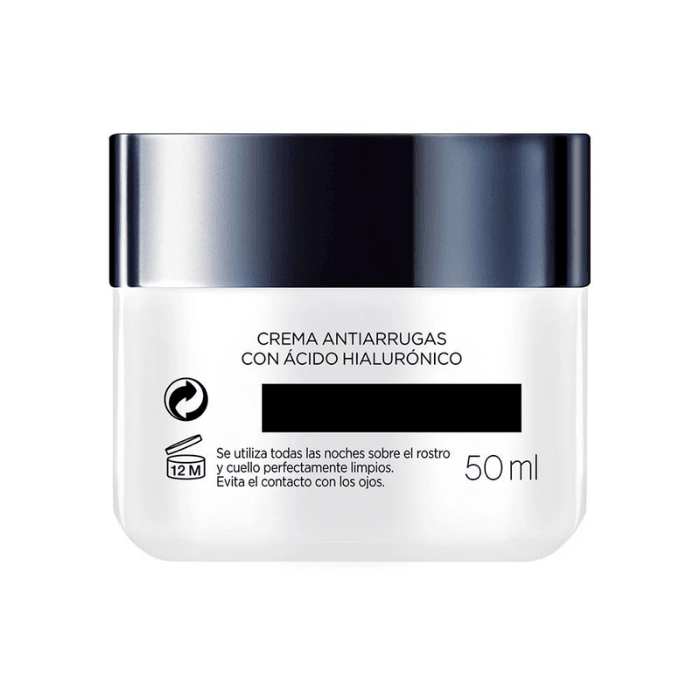 LOREAL REVITALIFT CREMA ÁCIDO HIALURÓNICO CREMA NOCHE 50 ML DET.2