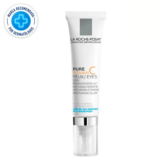 LA ROCHE POSAY CONTORNO DE OJOS ANTIARRUGAS VITAMINA C 15 ML DET. 0