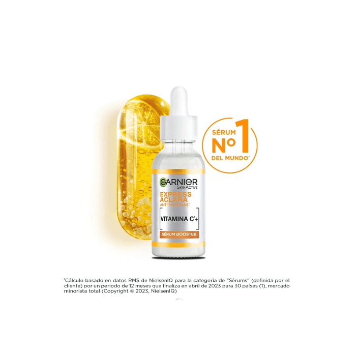 GARNIER SKIN ACTIVE BOOSTER SÉRUM ANTI MANCHAS VITAMINA C 30 ML.2