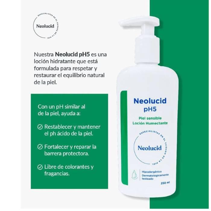 NEOLUCID LOCIÓN HUMECTANTE 250 ML DET.2