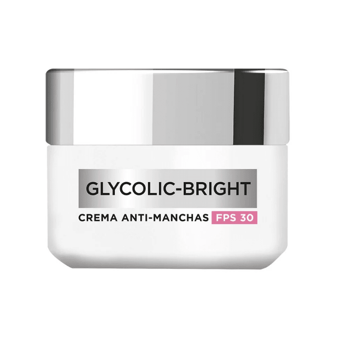 LOREAL GLYCOLIC - BRIGHT CREMA DÍA ANTI- MANCHAS FPS 30 50 ML DET.2