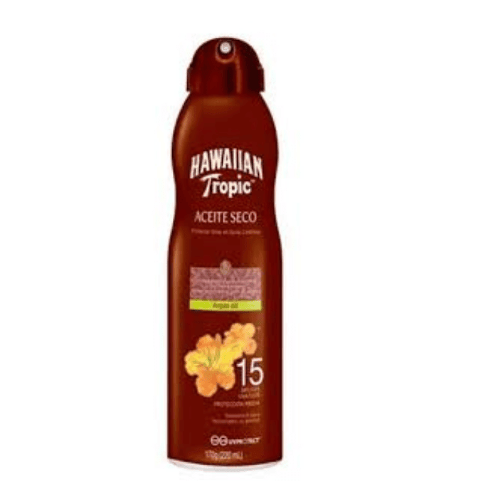 HAWAIIAN TROPIC ACEITE SECO SPF 15 229 ML2