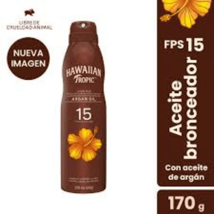HAWAIIAN TROPIC ACEITE SECO SPF 15 229 ML1