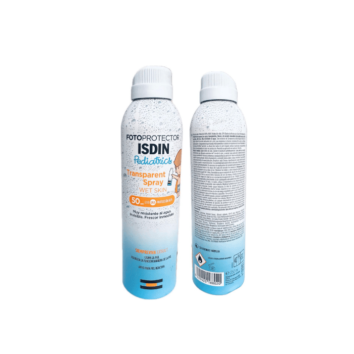 ISDIN FOTOPROTECTOR WET SKIN PEDIATRICS F50+ 250 ML DET.2