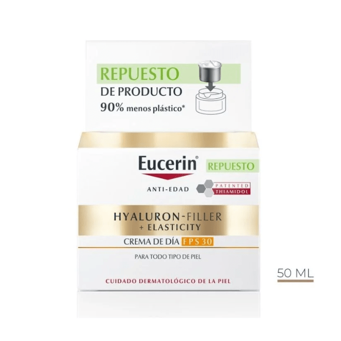 EUCERIN HYALURON FILLER + ELASTICITY  CREMA DE DÍA FPS 30 REPUESTO3