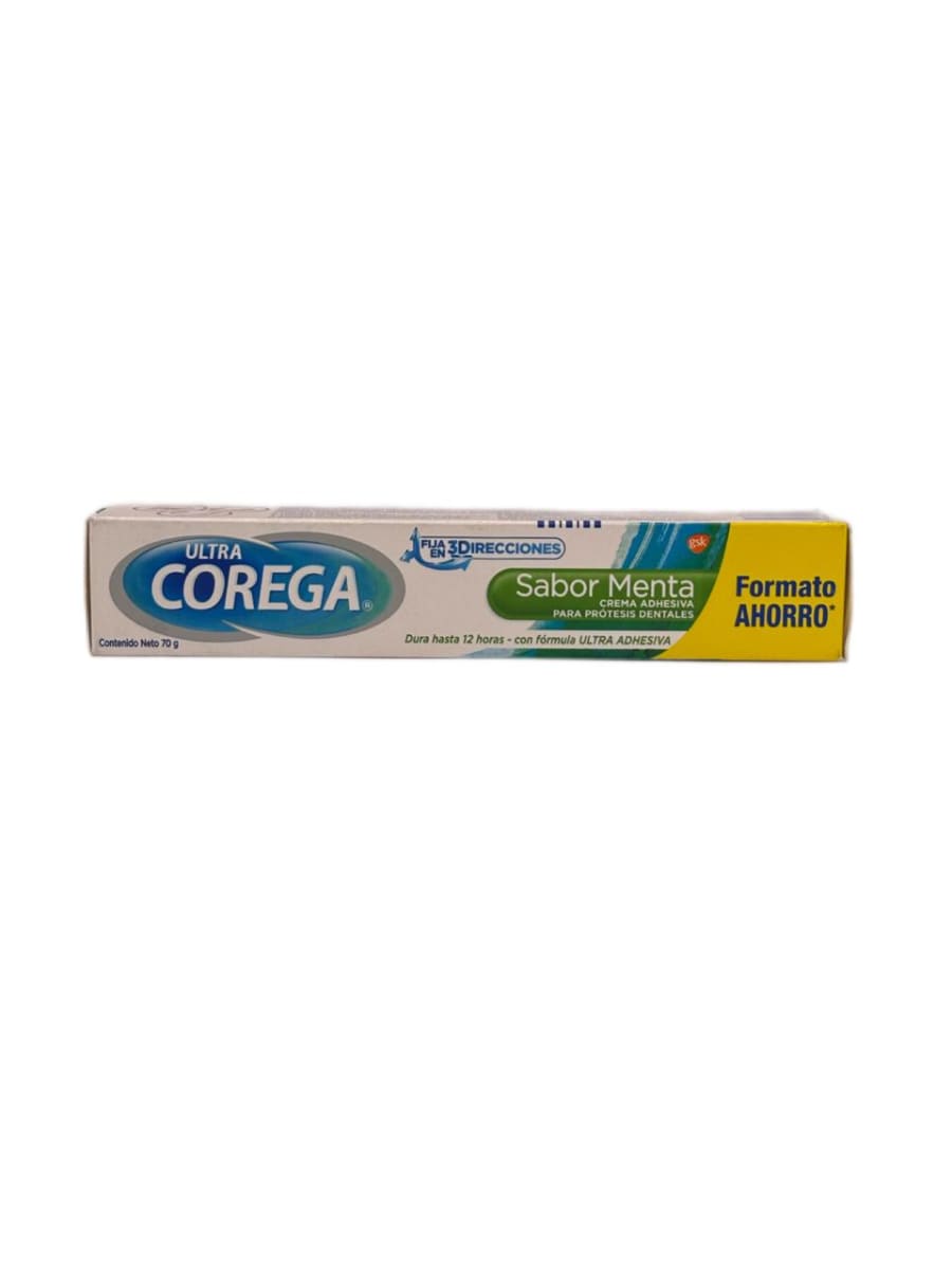 COREGA ULTRA CRREMA ADHESIVA MENTA 70G2