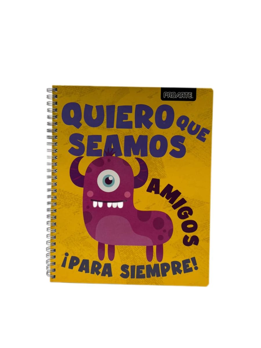 PROARTE CUADRENO MONSTER 100 HOJAS MATEMÁTICAS UNIV6