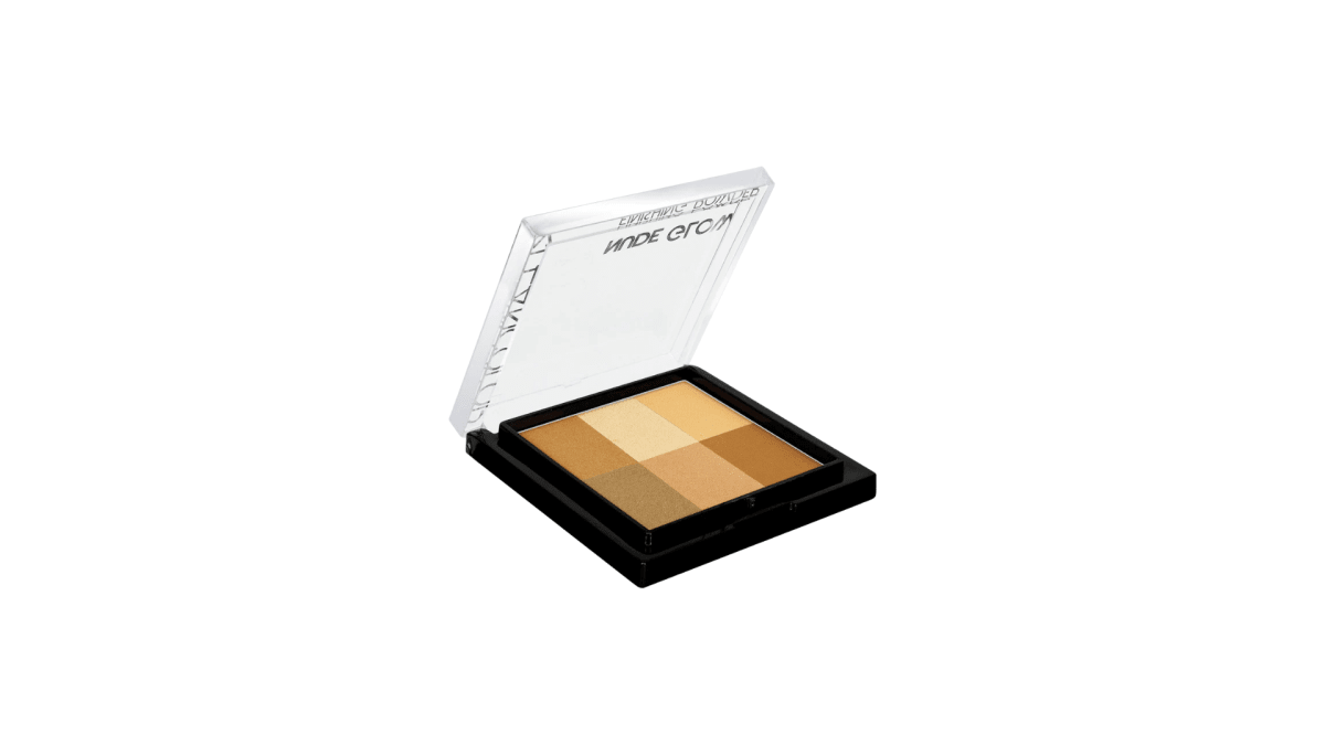KLEANCOLOR NUDE GLOW - POLVO ACABADO ILUMINADOR2