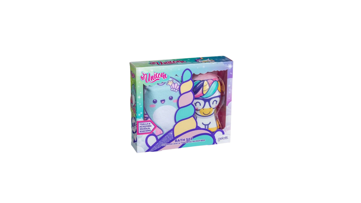 GELATTI BATH SET SHAMPOO 2 EN 1 + TOALLA MICROFIBRA2