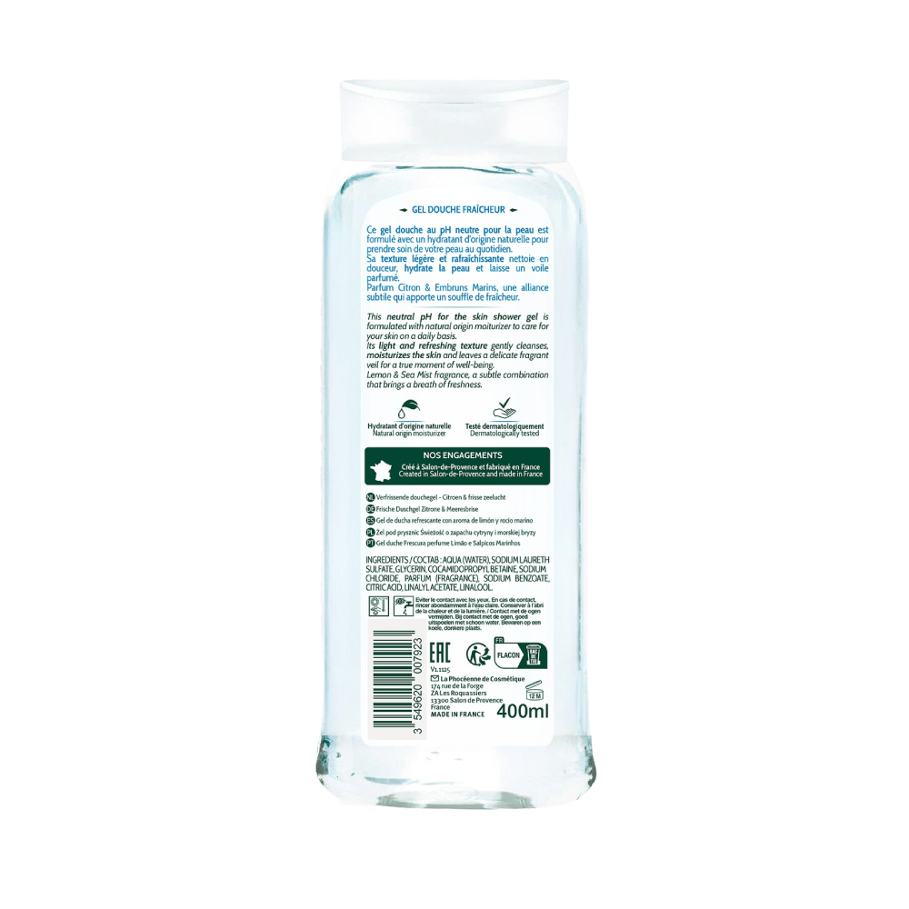 LE PETIT OLIVIER GEL DE DUCHA FRESCURA LIMA & BRUMA MARINA2