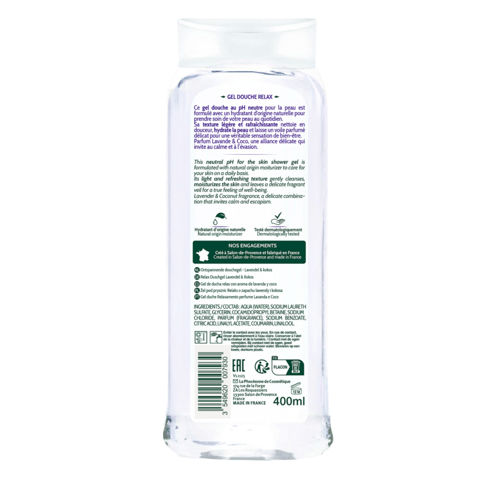 LE PETIT OLIVIER GEL DE DUCHA RELAJANTE LAVANDA & COCO2