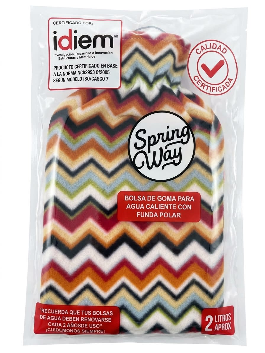 SPRING WAY BOLSA DE GOMA PARA AGUA CALIENTE CON FUNDA POLAR2