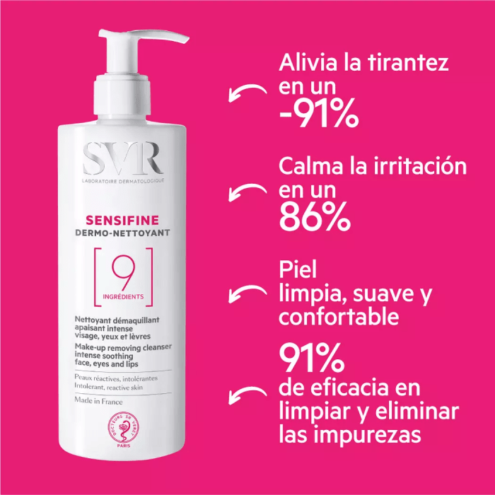 SVR MAKE UP REMOVING CLEANSER FACE, EYES AND LIPS 400 ML2
