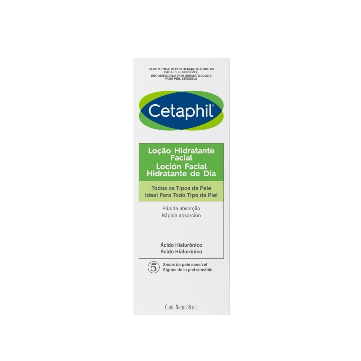CETAPHIL LOCIÓN FACIAL HIDRATANTE DE DÍA 88 ML 2