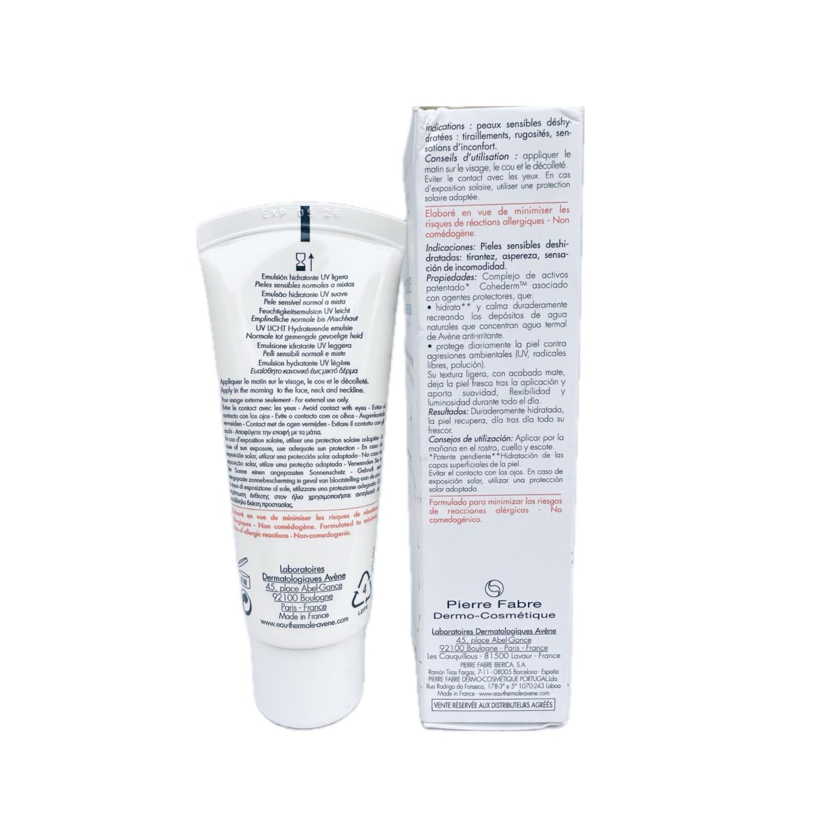 AVENE HYDRANCE UV-LIGERA EMULSIÓN HIDRATANTE SPF30 40 ML6